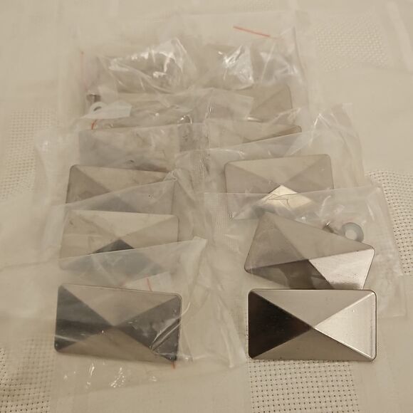 12 Pack Cabinet Knobs Brushed Nickel Silver With Screws For Dresser Drawers - Picture 5 of 16